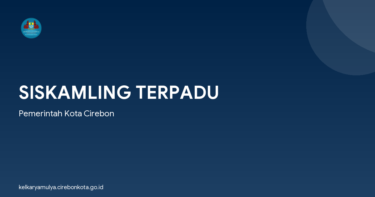 SISKAMLING TERPADU