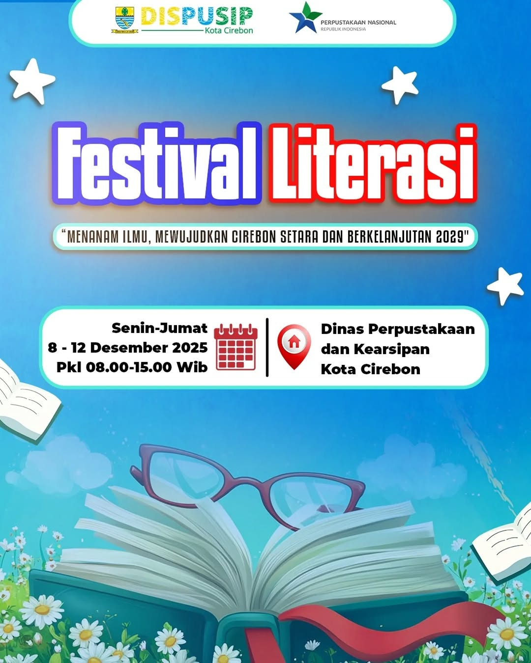 Festival Literasi Kota Cirebon 2025 Siap Digelar, Yuk Ramaikan!